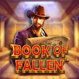 Book Of Fallen game by Pragmatic Play – logo hosted on Joki Casino