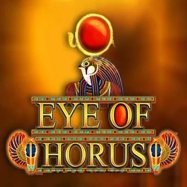 Eye of Horus slot logo by RTG (Reel Time Gaming) at Joki Casino