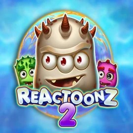 Official Slots logo: Reactoonz 2 by Play'n GO at Joki Casino